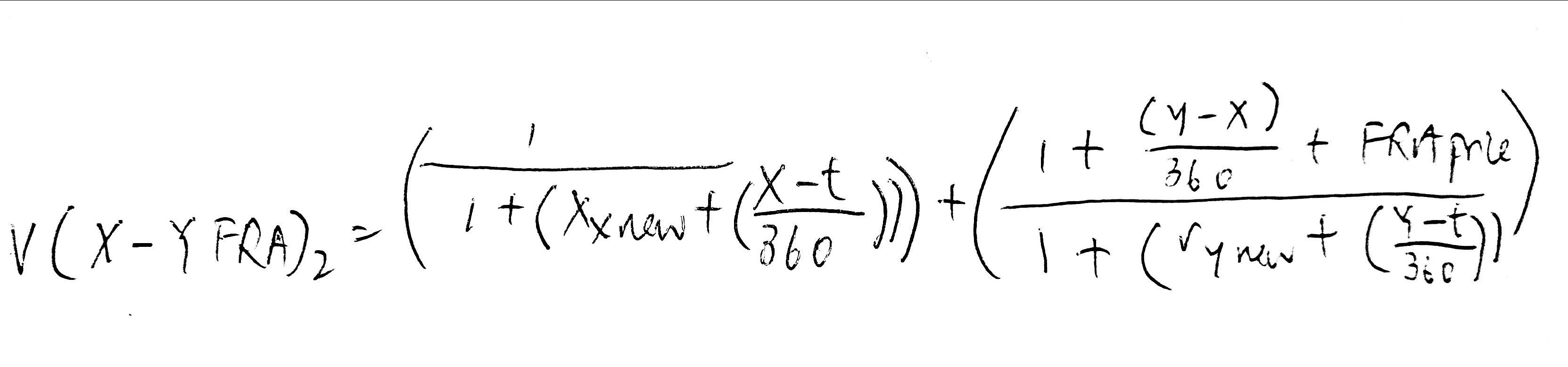 derivatives formula